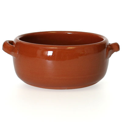 Rustic Terra-Cotta Clay Soup Bowl - CP052