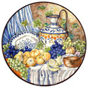 Decorative Hand Painted Plate - CER-BODEGONB2-31