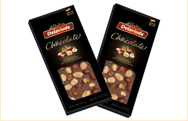 Gourmet Selection Milk Chocolate Bar with Hazelnuts - pic