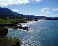 The coast of Caravia, Asturias