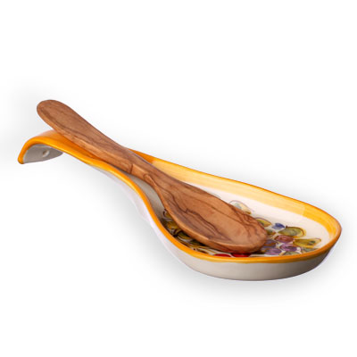 Fruit-Décor Style Spoon Rest - Holder ALC-CUC-FTC
