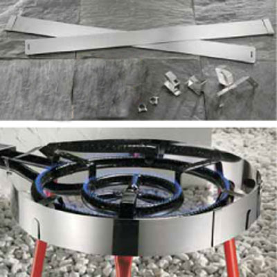 Stainless Steel Wind Screen For All Paella Burners
