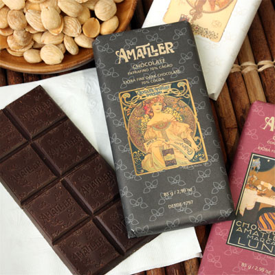 Amatller Gourmet Eating Chocolate - Dark 70% Cocoa
