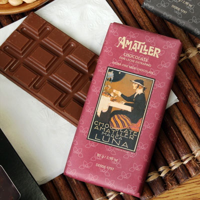 Amatller Gourmet Eating Chocolate - Milk Chocolate - CL013