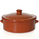 Cocotte Terra-Cotta Clay Pan with Lid - Large - CP051