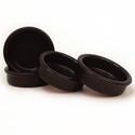 Set of 4 Black Anthracite Cazuela Clay Pans - 3 inch/8cm CP208-S4
