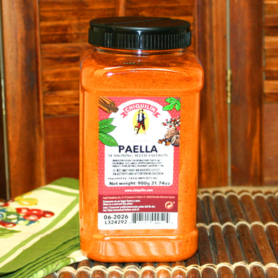 Paella Seasoning with Saffron - Food Service Jar SP056