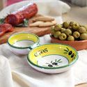 Hand Painted Olive Serving Dish - Olive TAL-OLIVA-OL